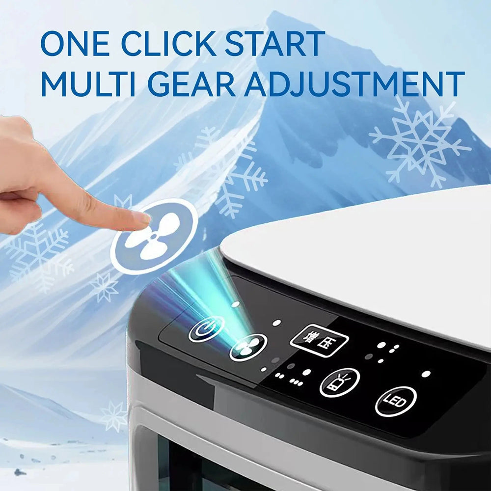 GlaciVyex Portable USB Personal Air Cooler and Humidifier