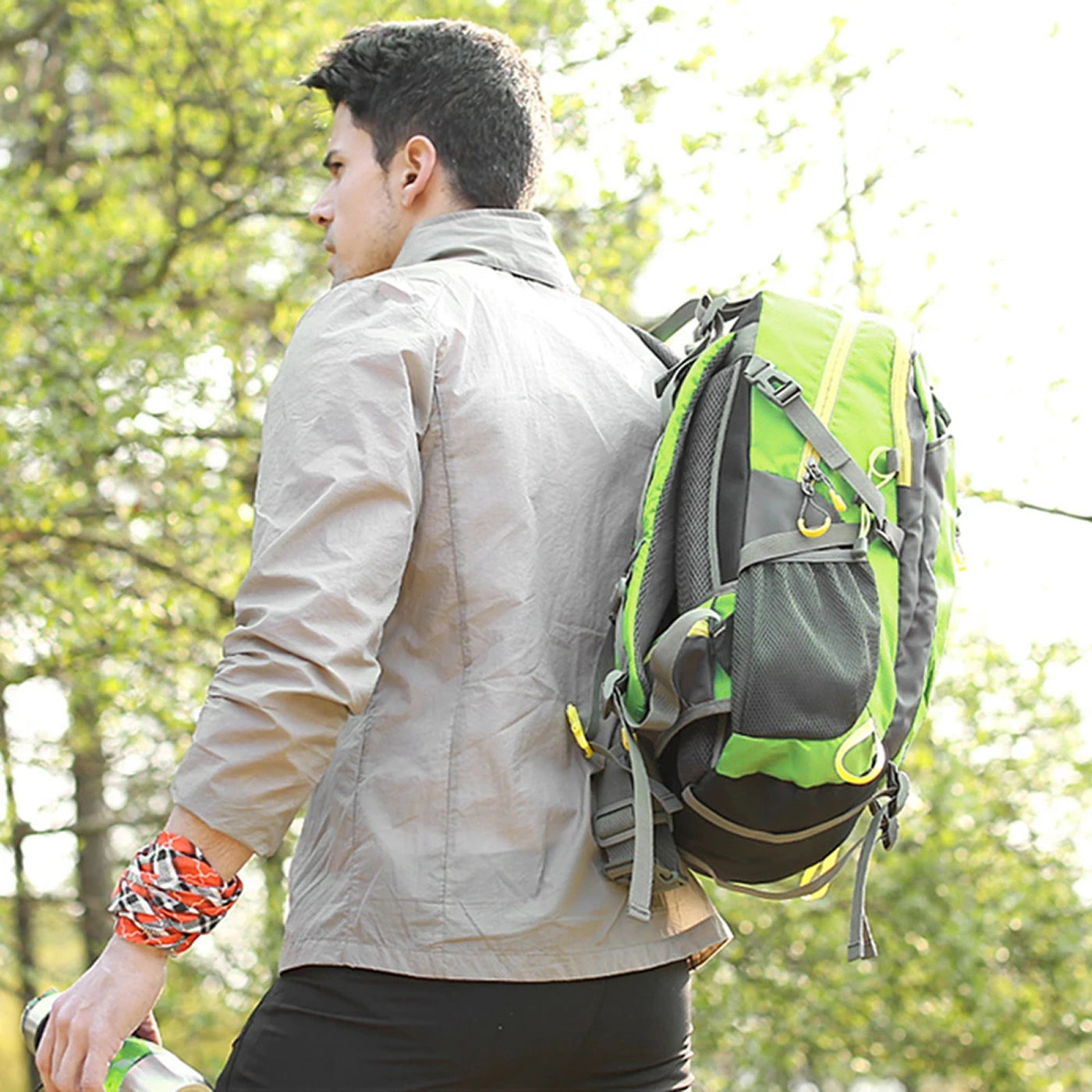 GlacoFlow 40L Waterproof Hiking Backpack Ultra-Lightweight