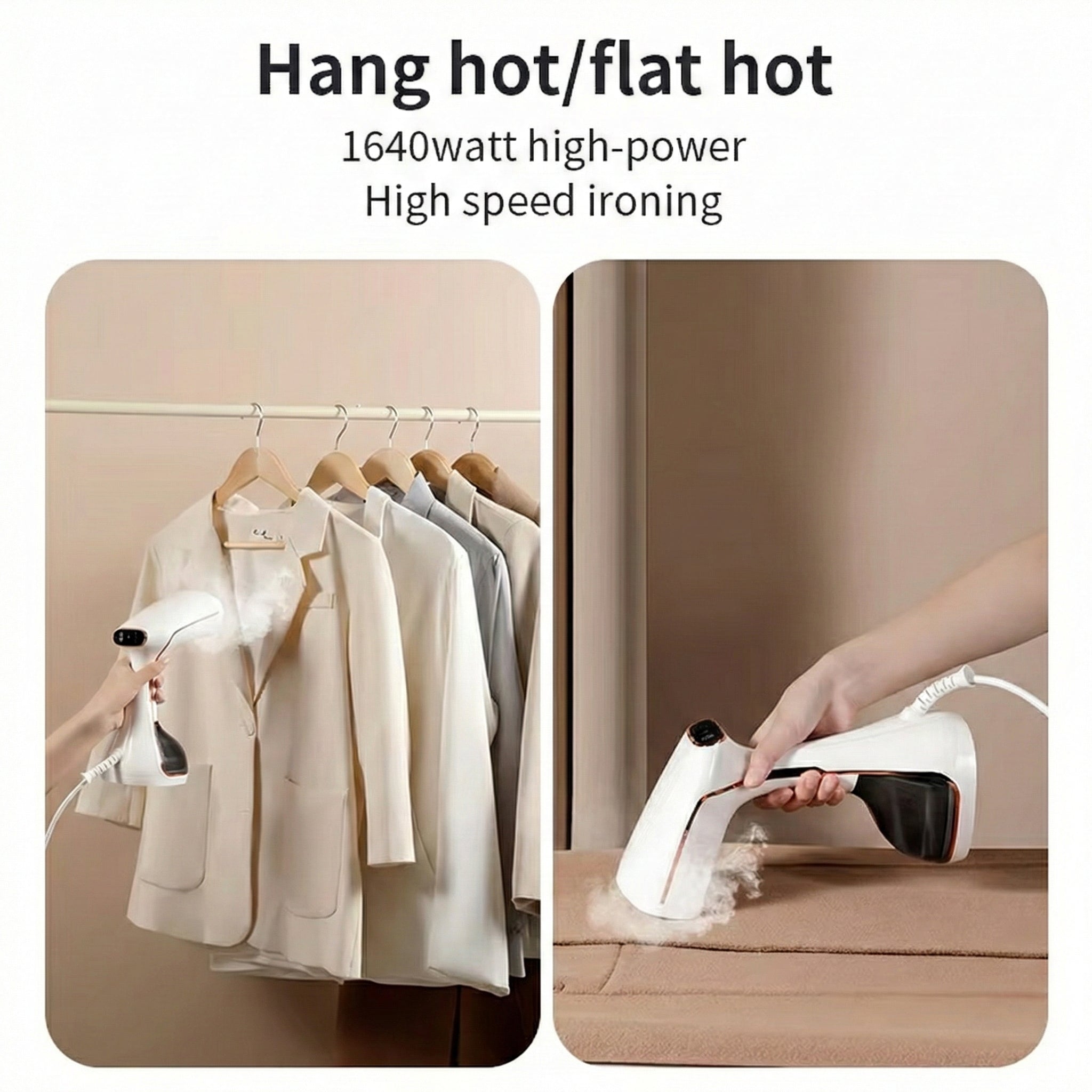 Glydraxi - Portable Garment Steamer With Powerful Steam Performance