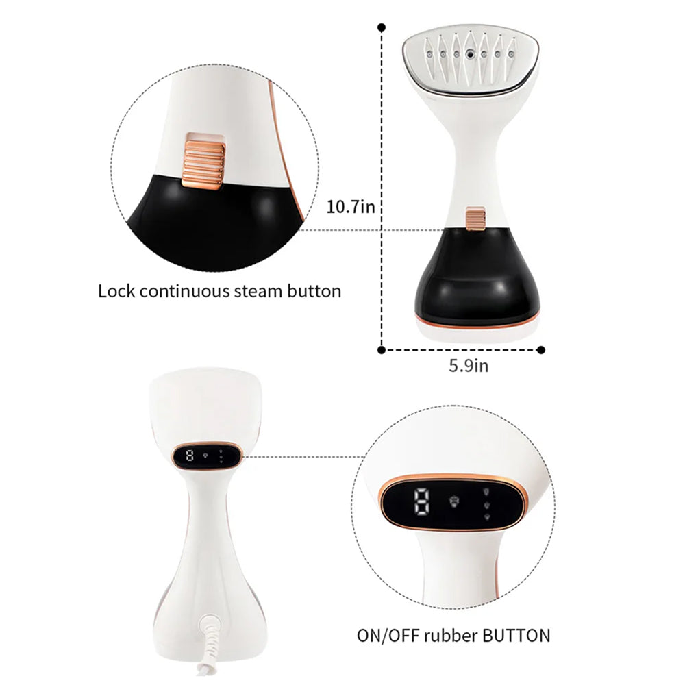 Glydraxi - Portable Garment Steamer With Powerful Steam Performance
