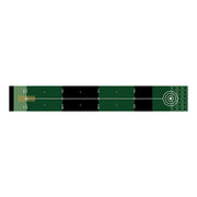 GolfiGlide Indoor Putting Mat - Realistic Green Roll Training