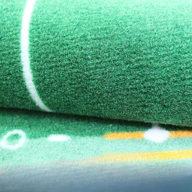 GolfiGlide Indoor Putting Mat - Realistic Green Roll Training