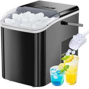 IcyFeni Portable Countertop Ice Maker 26.5 lbs Daily