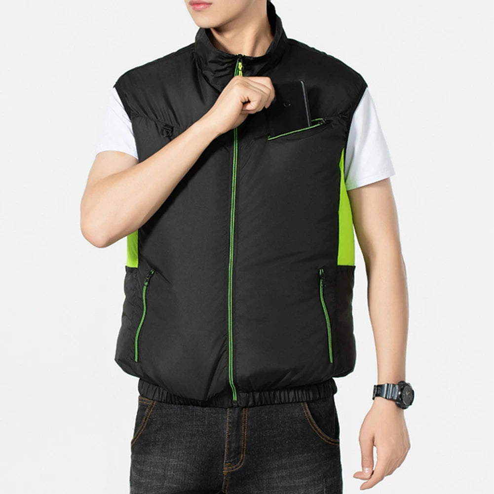 IcyZapek Advanced Wearable Cooling Ice Vest with Vortex Fans