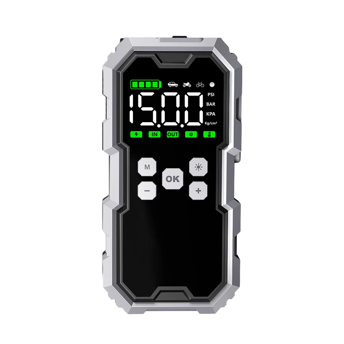 JumpoJolt 6000A Portable Jump Starter & Air Compressor