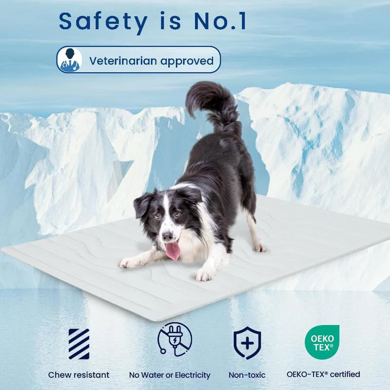 Kobolaf Dog Cooling Mat - Japanese Arc-Chill Instant Cooling Mat