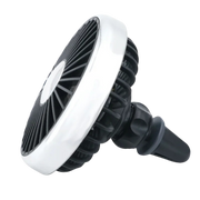 KoldinKar 360° Rotatable 3-Speed Car Vent Cooling Fan