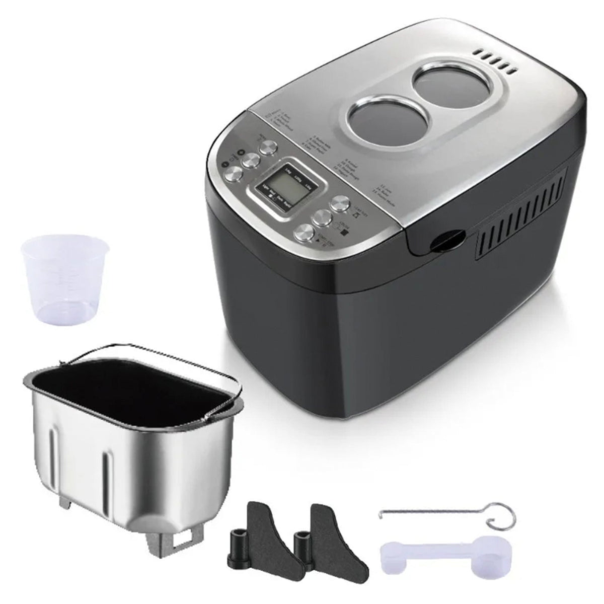 LoafyBake Automatic Bread Maker with 15 Programs