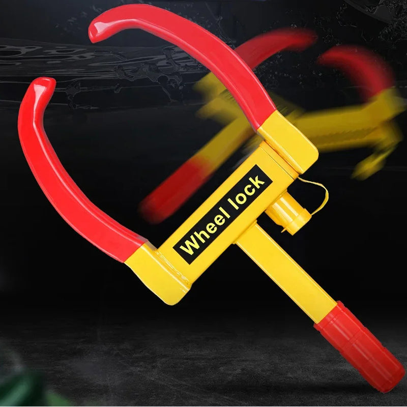 LockalLyx heavy-duty wheel clamp for cars, trailers, and RVs