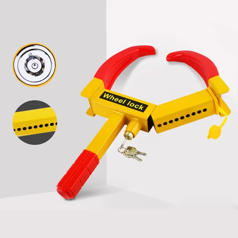 LockalLyx heavy-duty wheel clamp for cars, trailers, and RVs