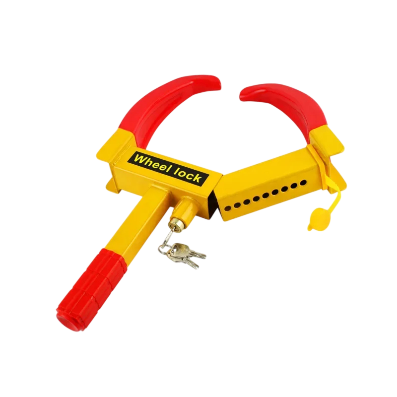 LockalLyx heavy-duty wheel clamp for cars, trailers, and RVs