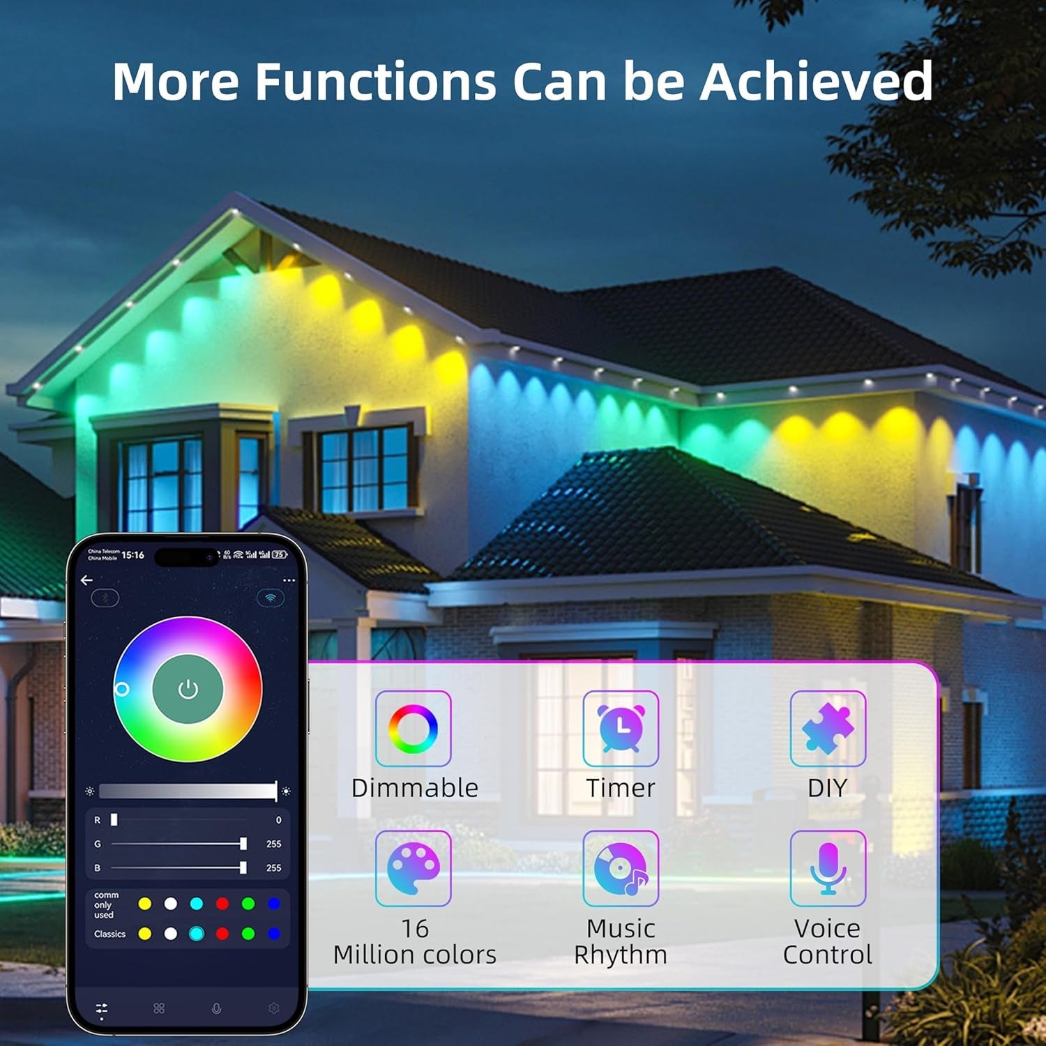 LumiTraile - Outdoor LED Strips For Home Decoration