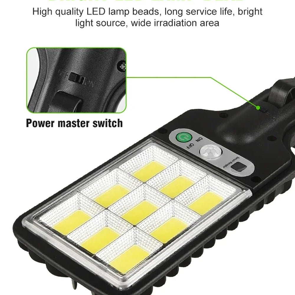 LumieFlux - Solar Flood Light For Home