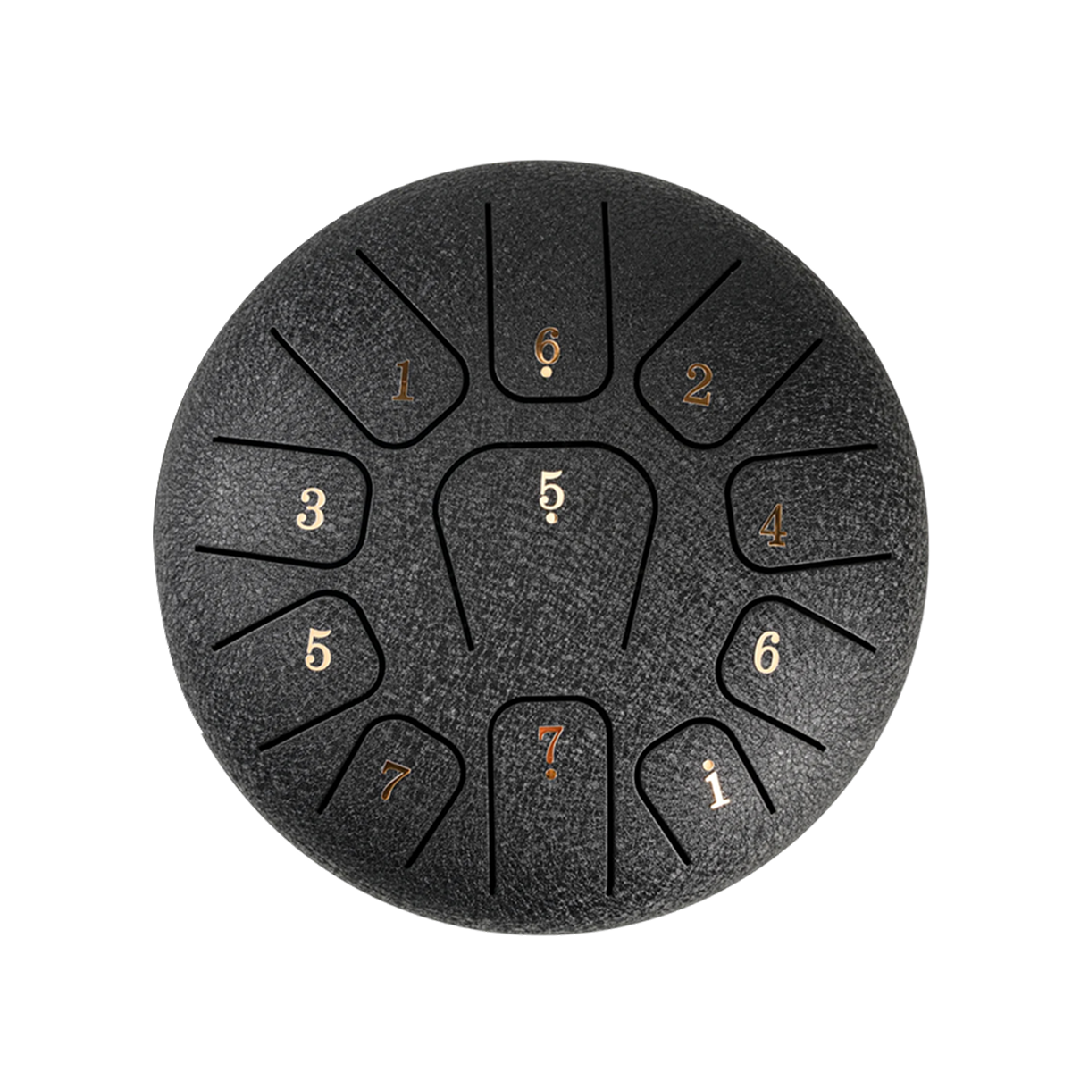 LunaRissi 11-Note Steel Tongue Drum for Beginners & Meditation