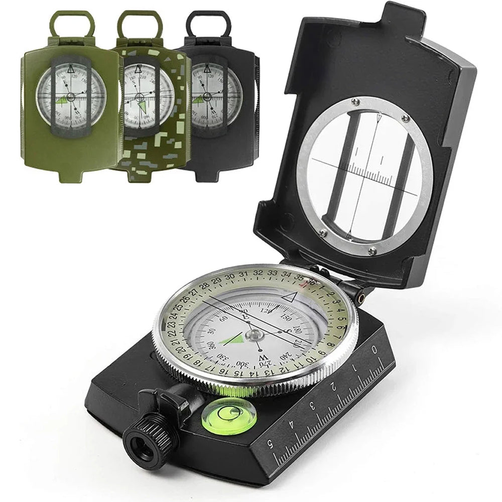 MagiNoxu Professional Waterproof Survival Compass for Navigation