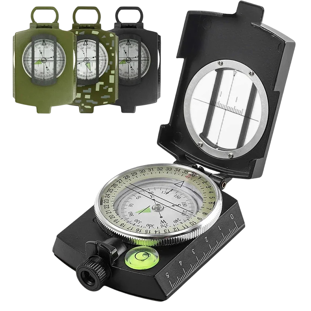 MagiNoxu Professional Waterproof Survival Compass for Navigation