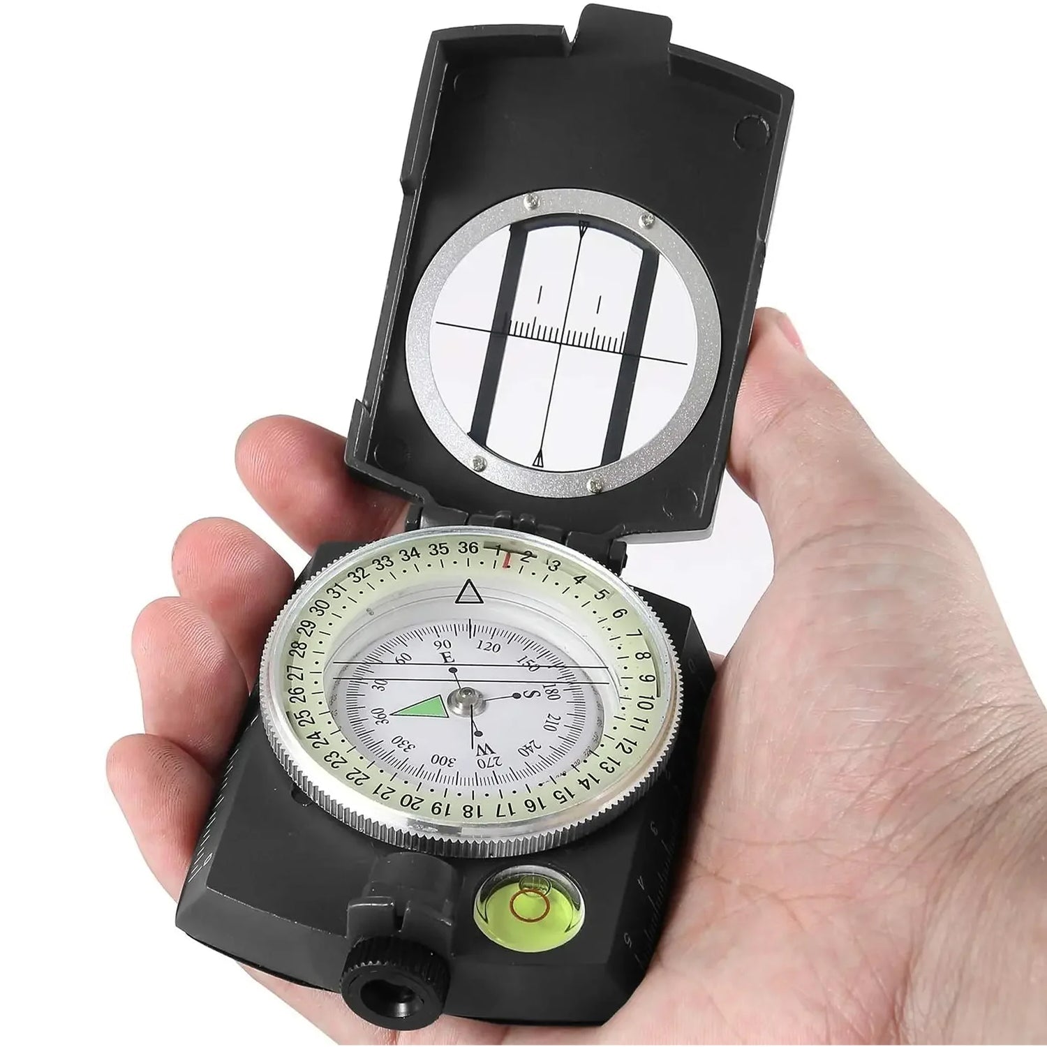 MagiNoxu Professional Waterproof Survival Compass for Navigation