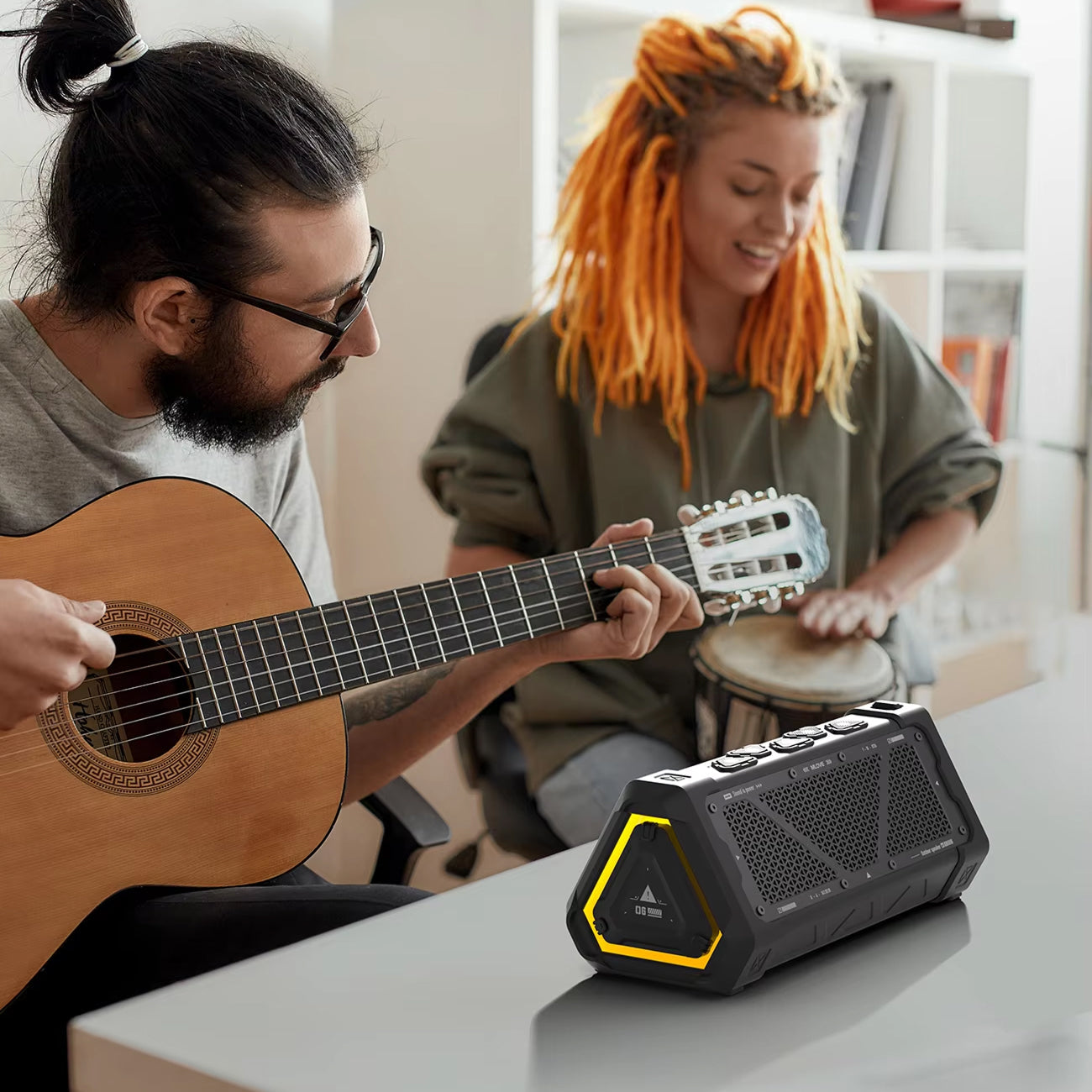 MeloxDyne IP67 Waterproof Outdoor Bluetooth Speaker with 24H Battery