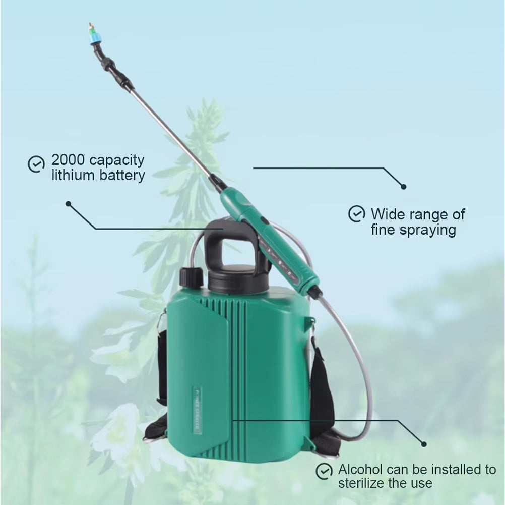 MistoForce Professional Battery Powered Backpack Sprayer for Lawn & Garden