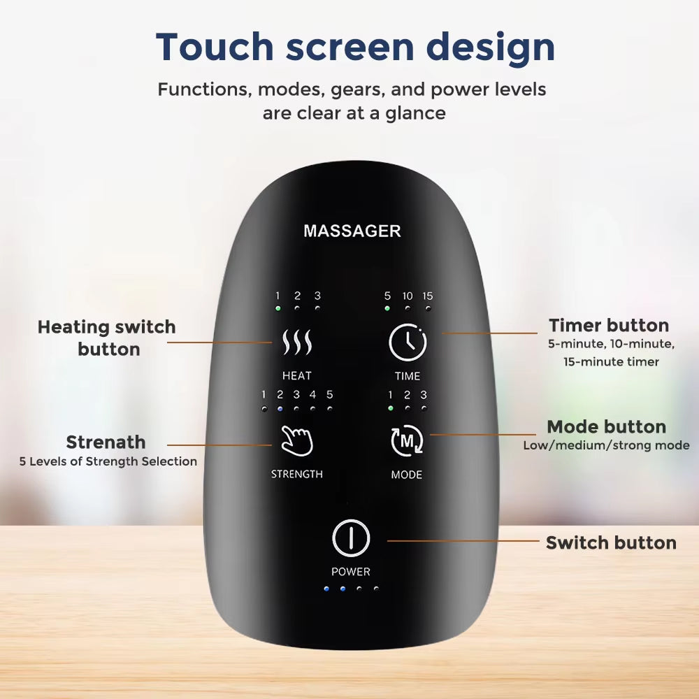 Palmoraf Hand Massager with Heat and Air Compression