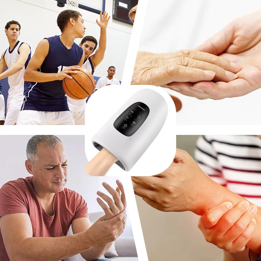 Palmoraf Hand Massager with Heat and Air Compression