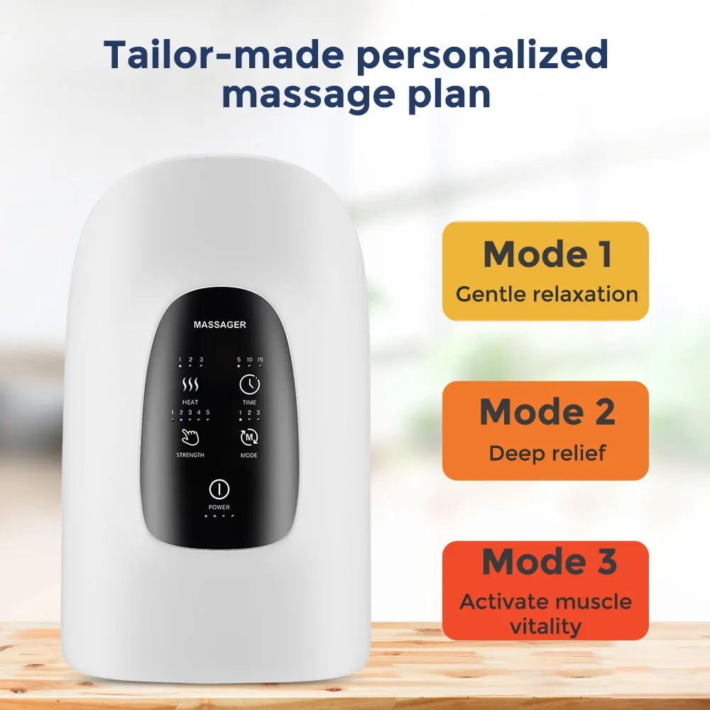 Palmoraf Hand Massager with Heat and Air Compression