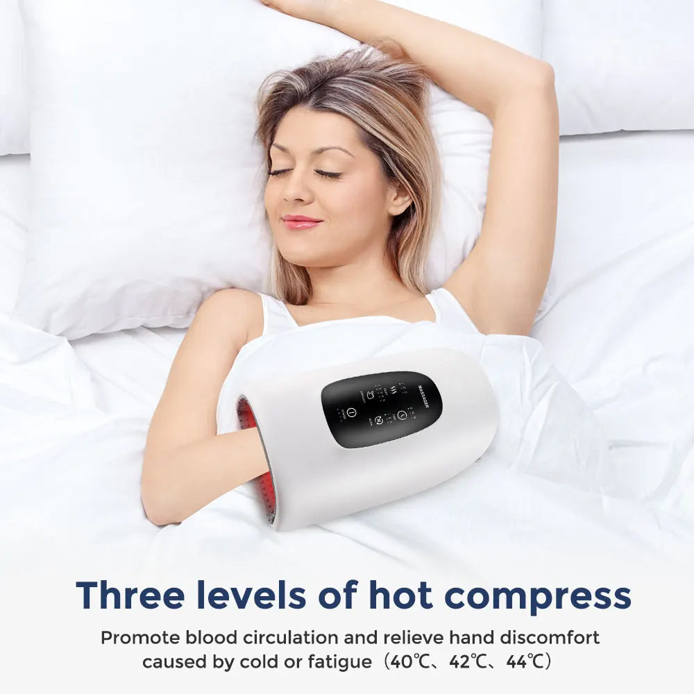 Palmoraf Hand Massager with Heat and Air Compression