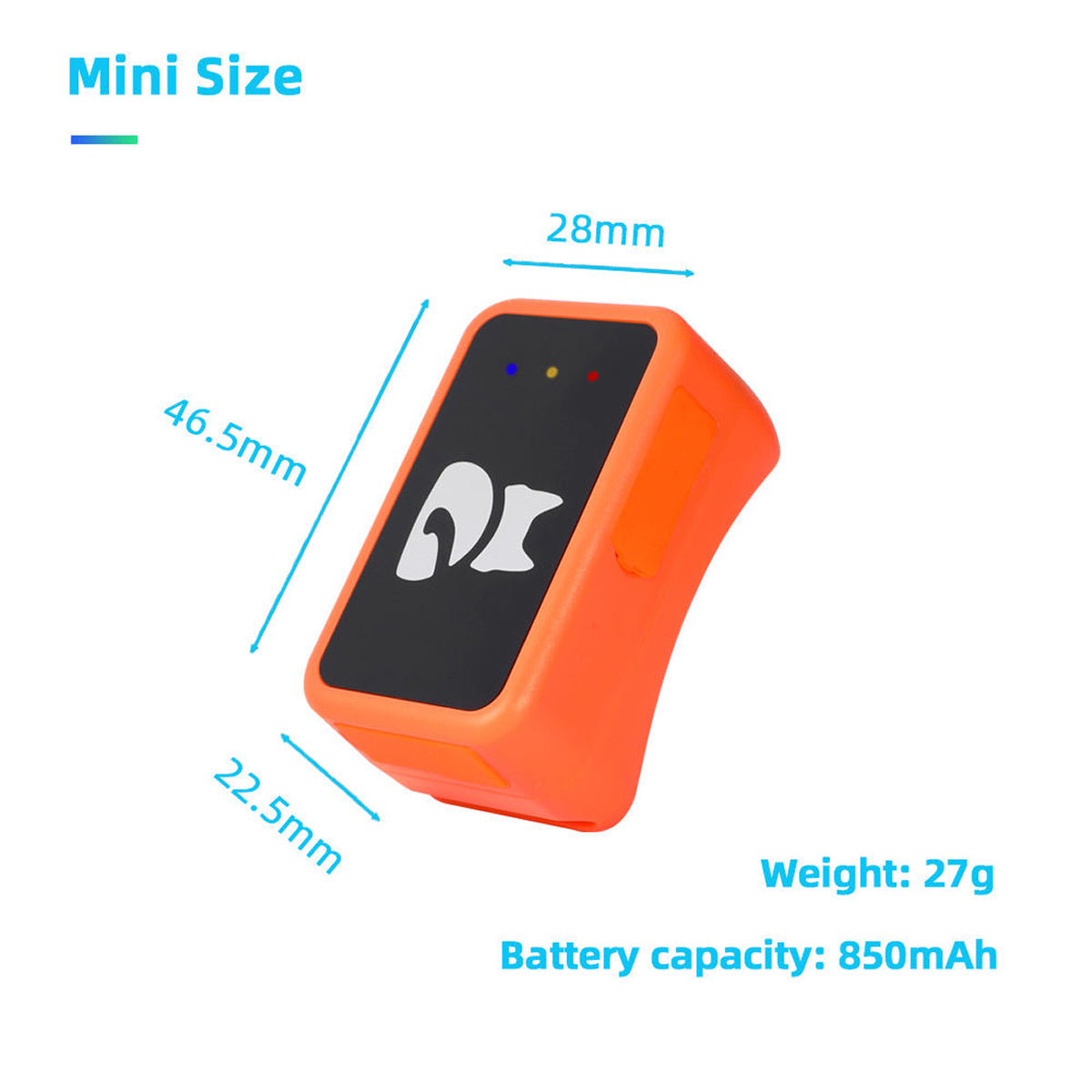 PawiSition Lightweight Real-Time Cat GPS Tracker with Geo-Fence