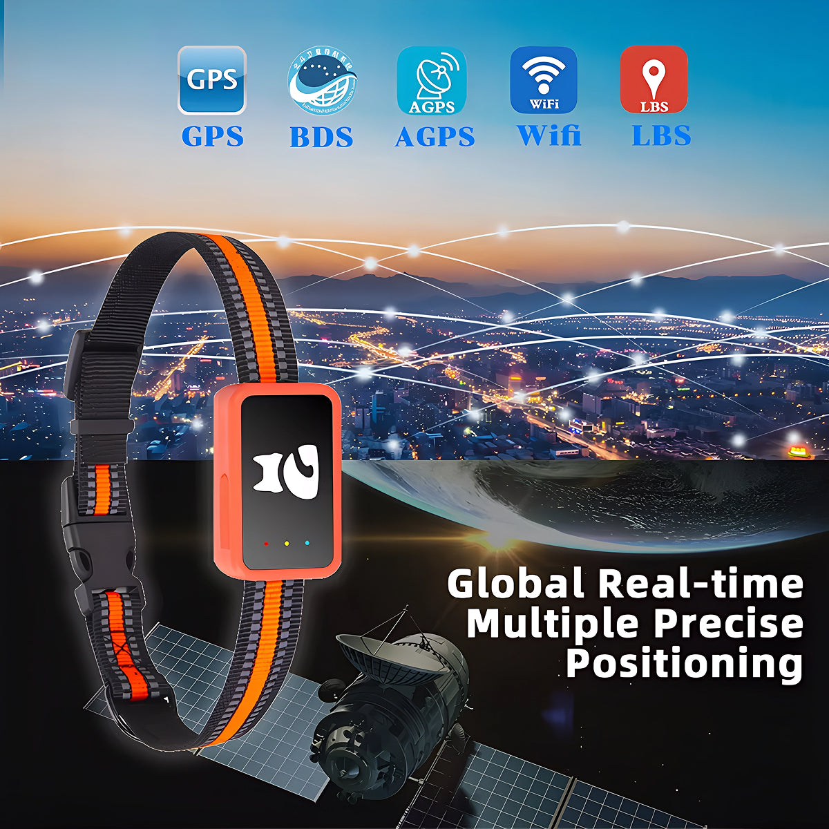 PawiSition Lightweight Real-Time Cat GPS Tracker with Geo-Fence