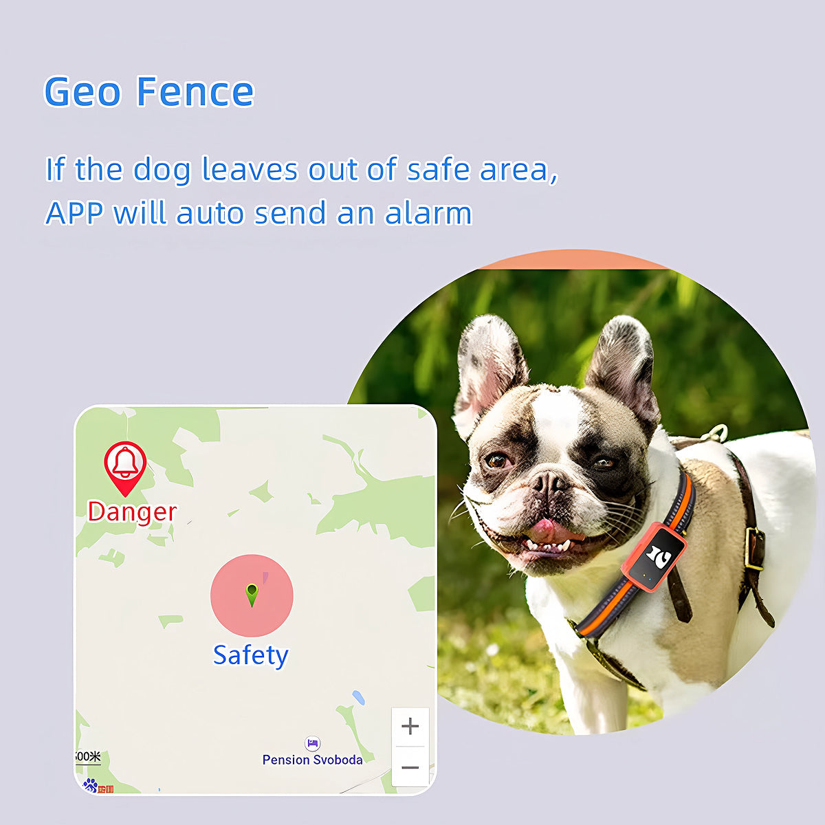 PawiSition Lightweight Real-Time Cat GPS Tracker with Geo-Fence
