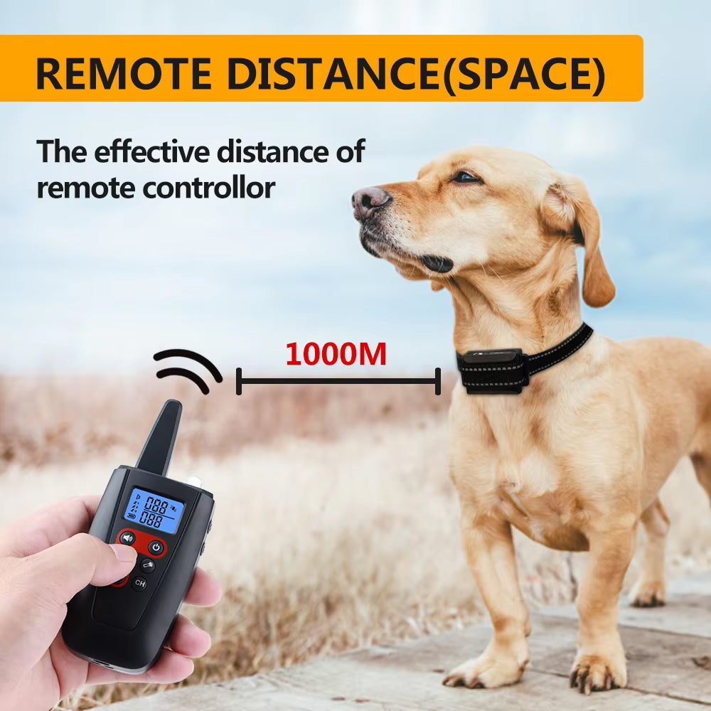 Pufionex Shock-Free Remote Dog Training Collar 3300ft Range
