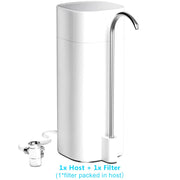 PuryTapi 4-in-1 Countertop Faucet Water Filter