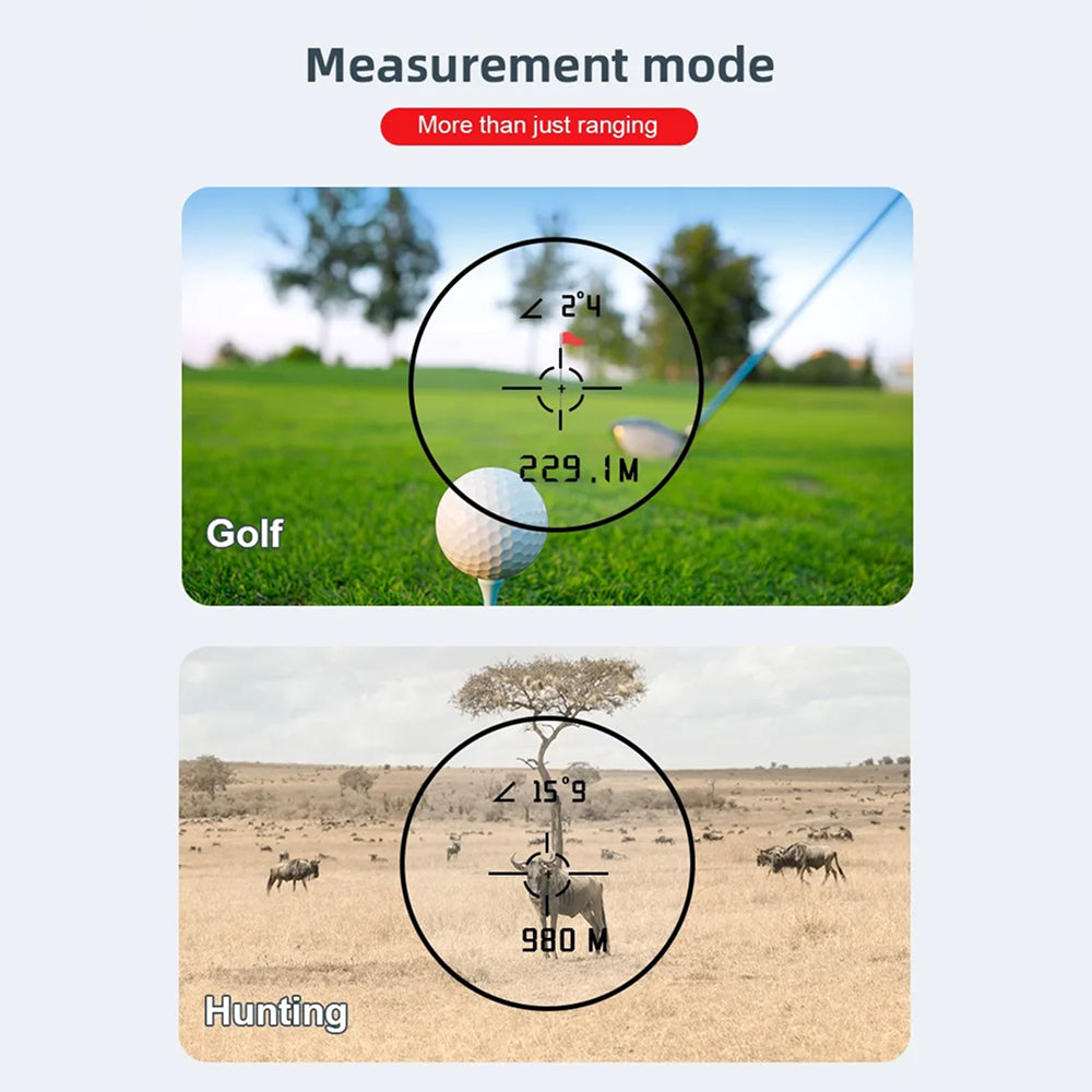 RangiMax Precision Golf Rangefinder with Slope
