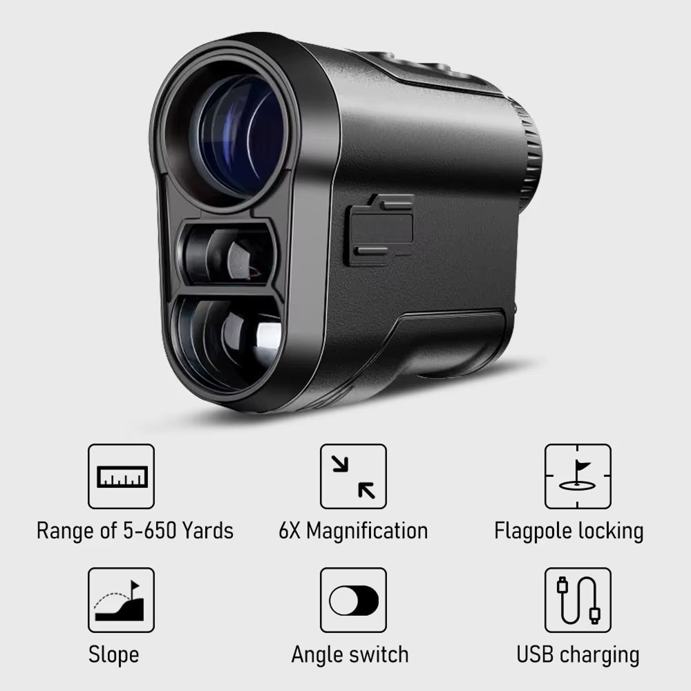 RangiMax Precision Golf Rangefinder with Slope