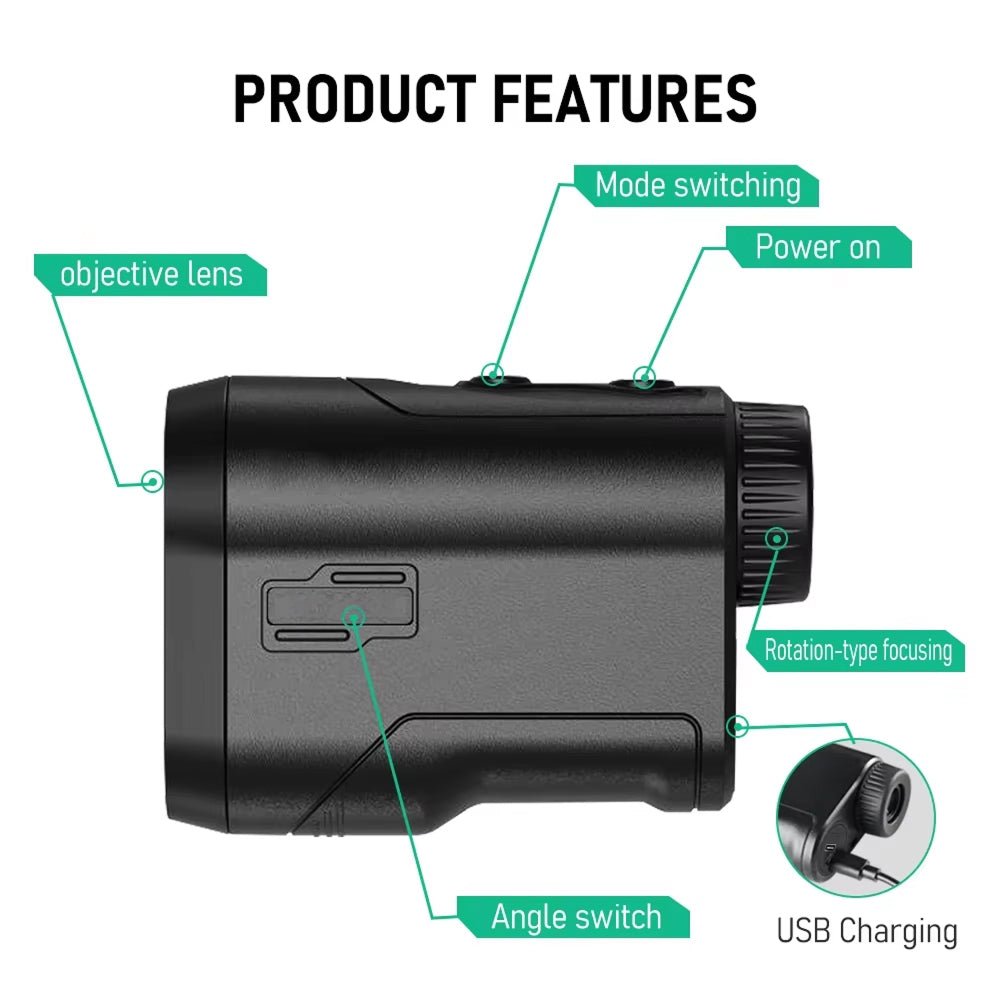 RangiMax Precision Golf Rangefinder with Slope