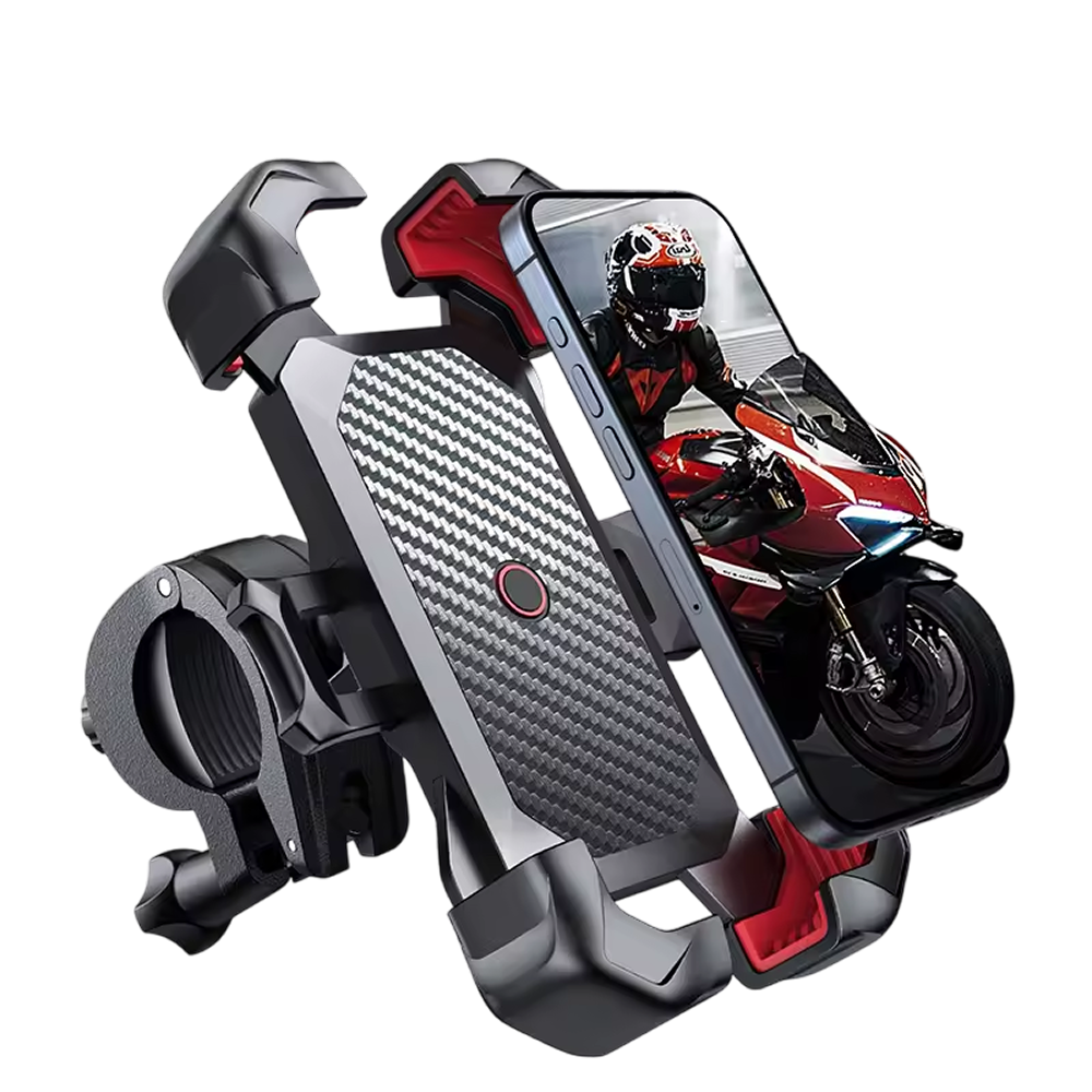 RidoFolix Universal Bike & Motorcycle Phone Mount with 1s Auto-Lock