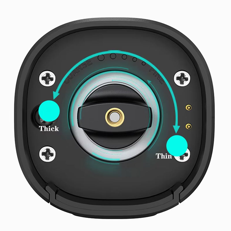 SalteSonic Automatic Rechargeable One-Touch Grinder for Salt and Pepper