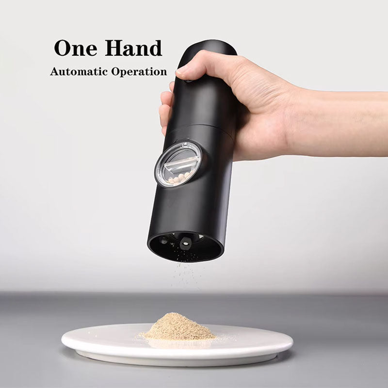 SalteSonic Rechargeable Salt and Pepper Grinder Set
