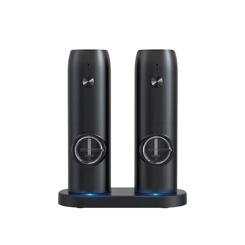 SalteSonic Automatic Rechargeable One-Touch Grinder for Salt and Pepper