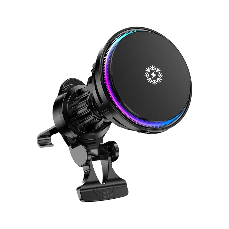 SnapoDryve MagSafe Car Mount with TEC Cooling & 15W Wireless Charging