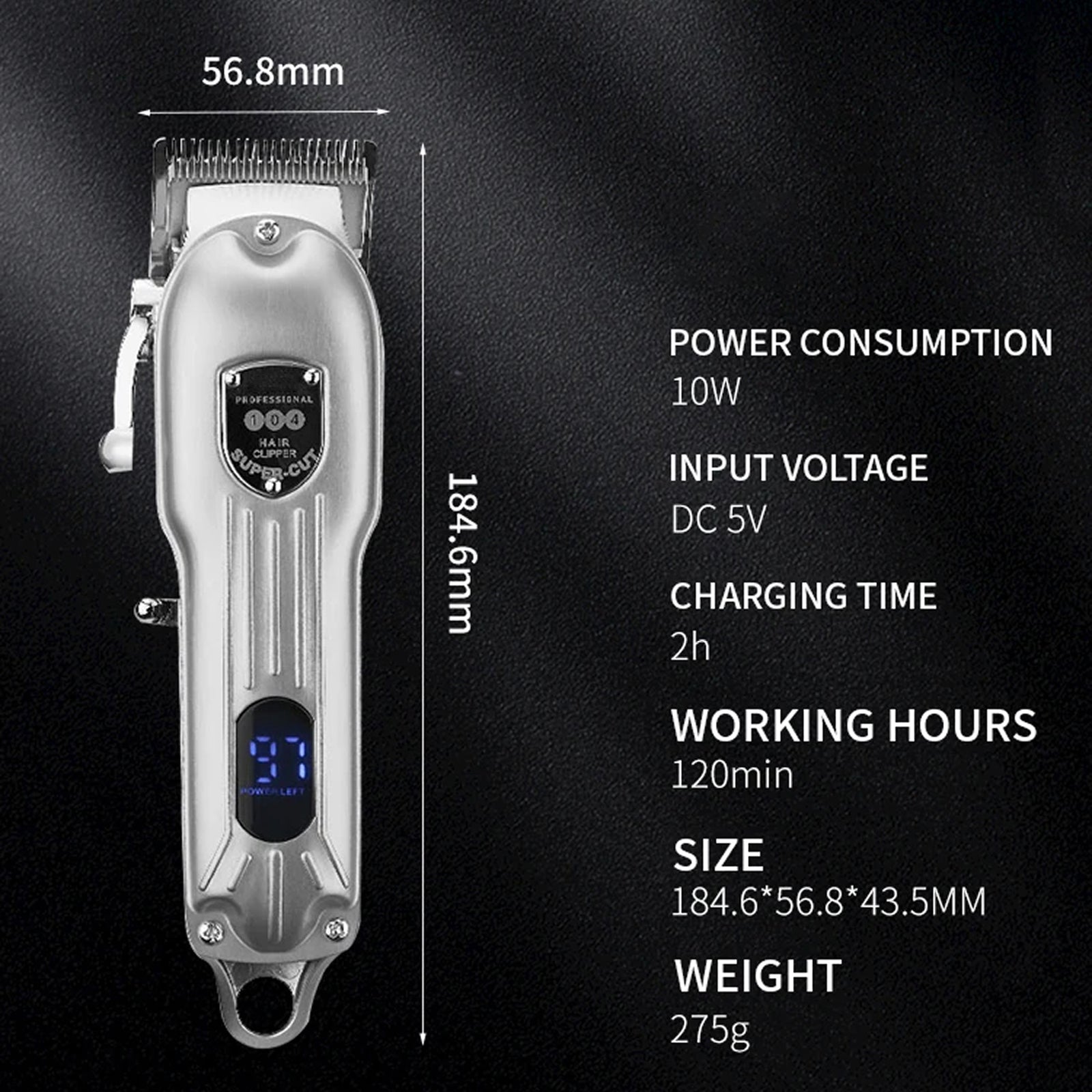 Snipawsi Pet Hair Clippers - Grooming Clippers For Pets