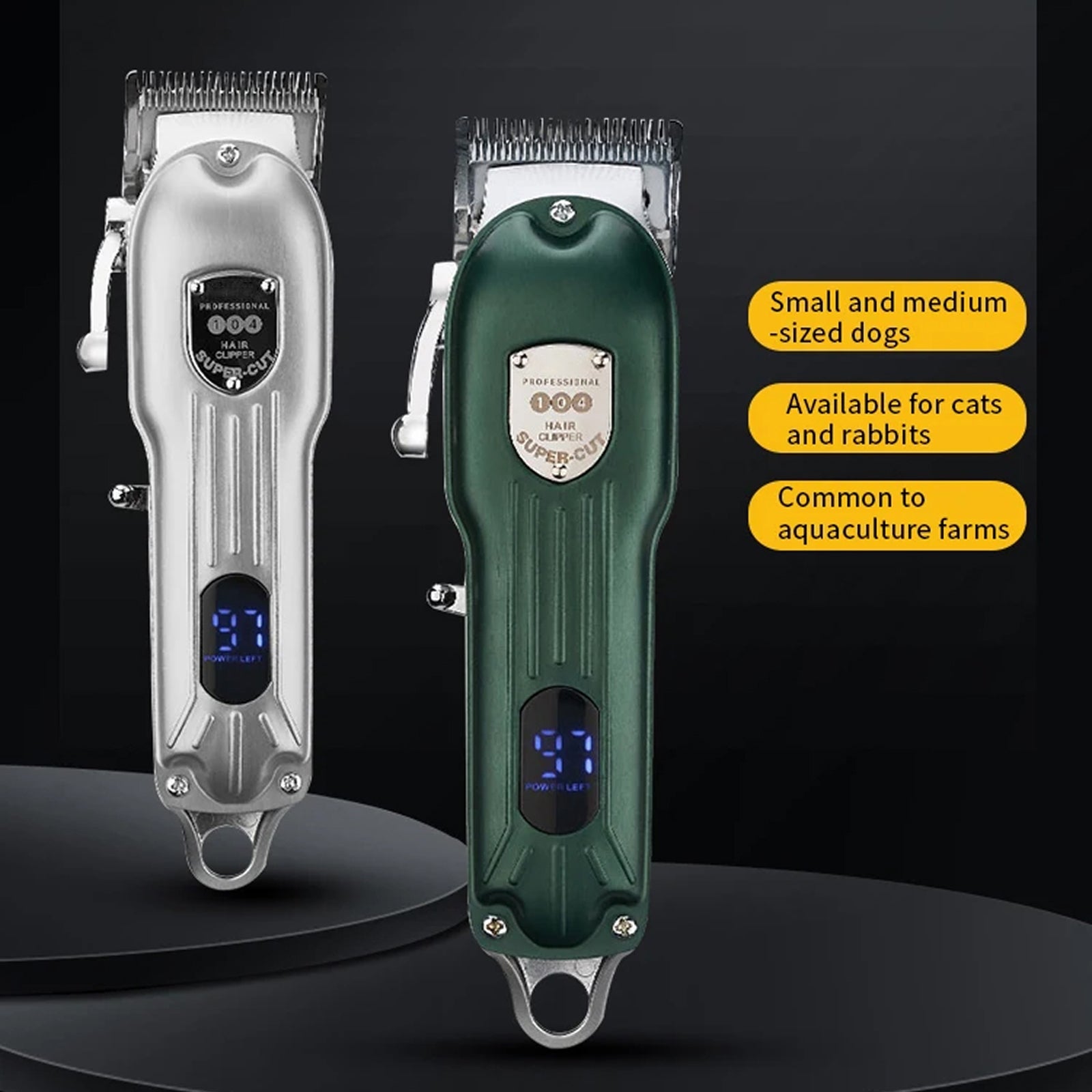 Snipawsi Pet Hair Clippers - Grooming Clippers For Pets