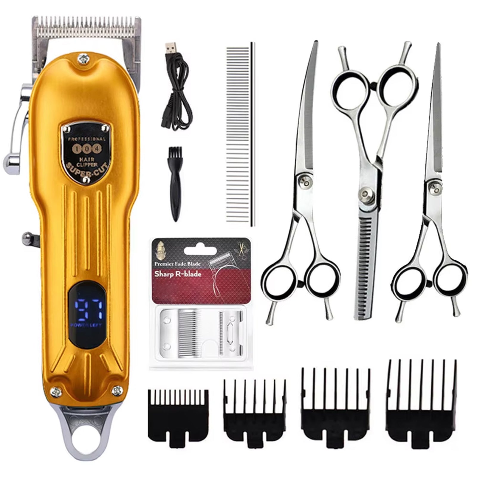 Snipawsi Pet Hair Clippers - Grooming Clippers For Pets