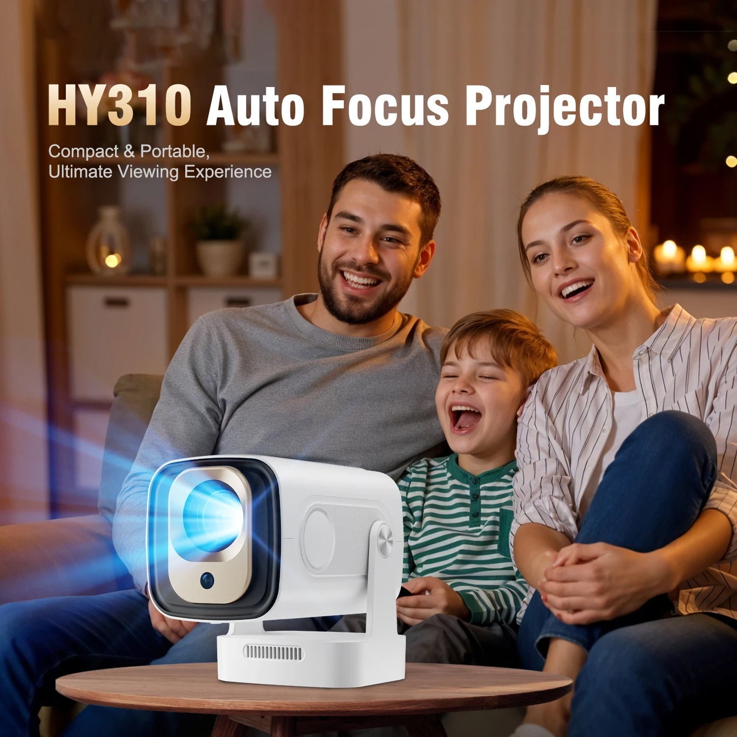 SoliiSight 1080P Outdoor Projector for Daylight Use