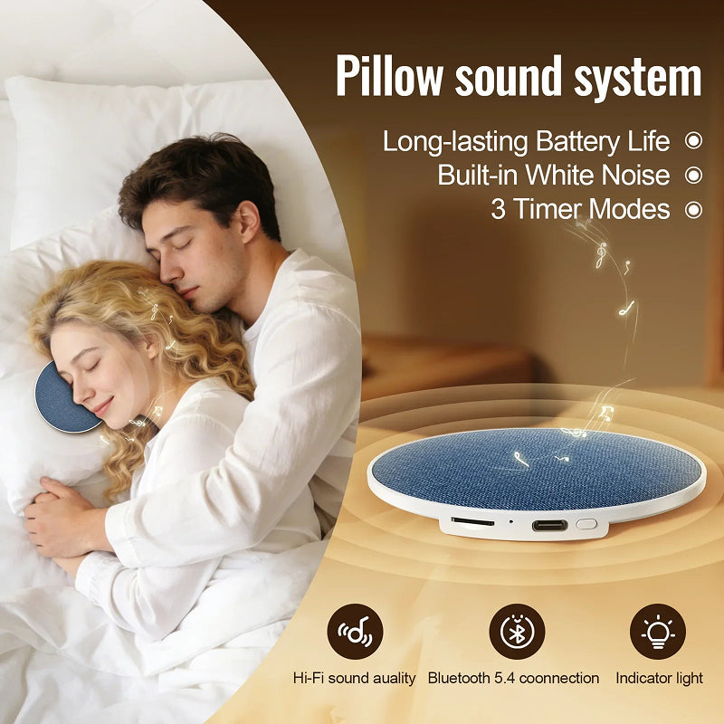 SomiNifye Under-Pillow Bluetooth Speaker for Deep Sleep