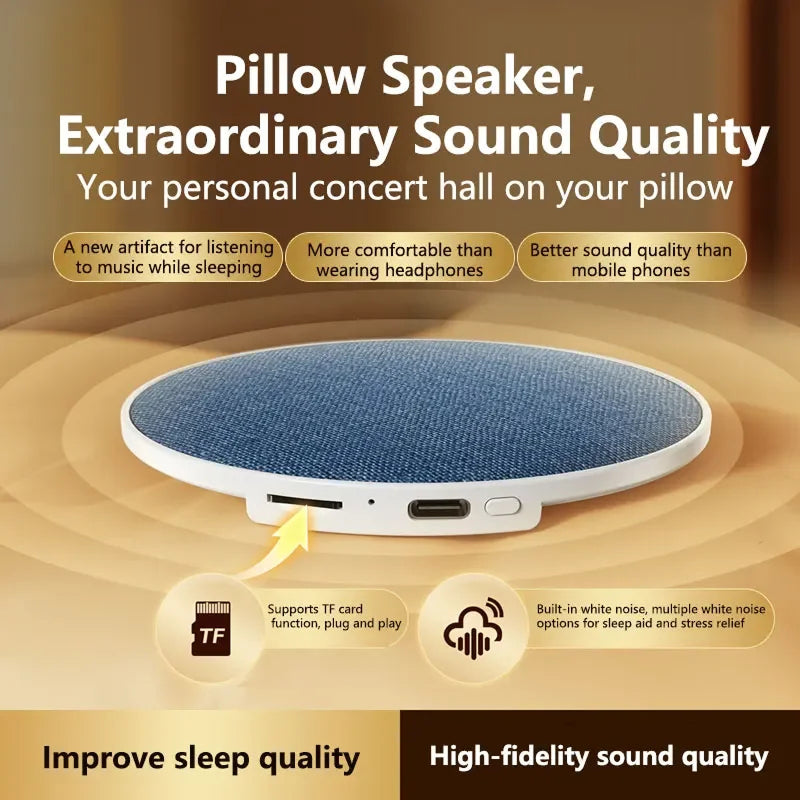 SomiNifye Under-Pillow Bluetooth Speaker for Deep Sleep