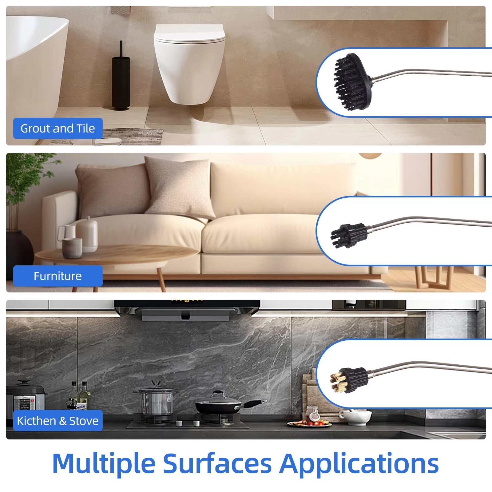 Vaporeex Steam Cleaner - Powerful, Chemical-Free Cleaning For Home
