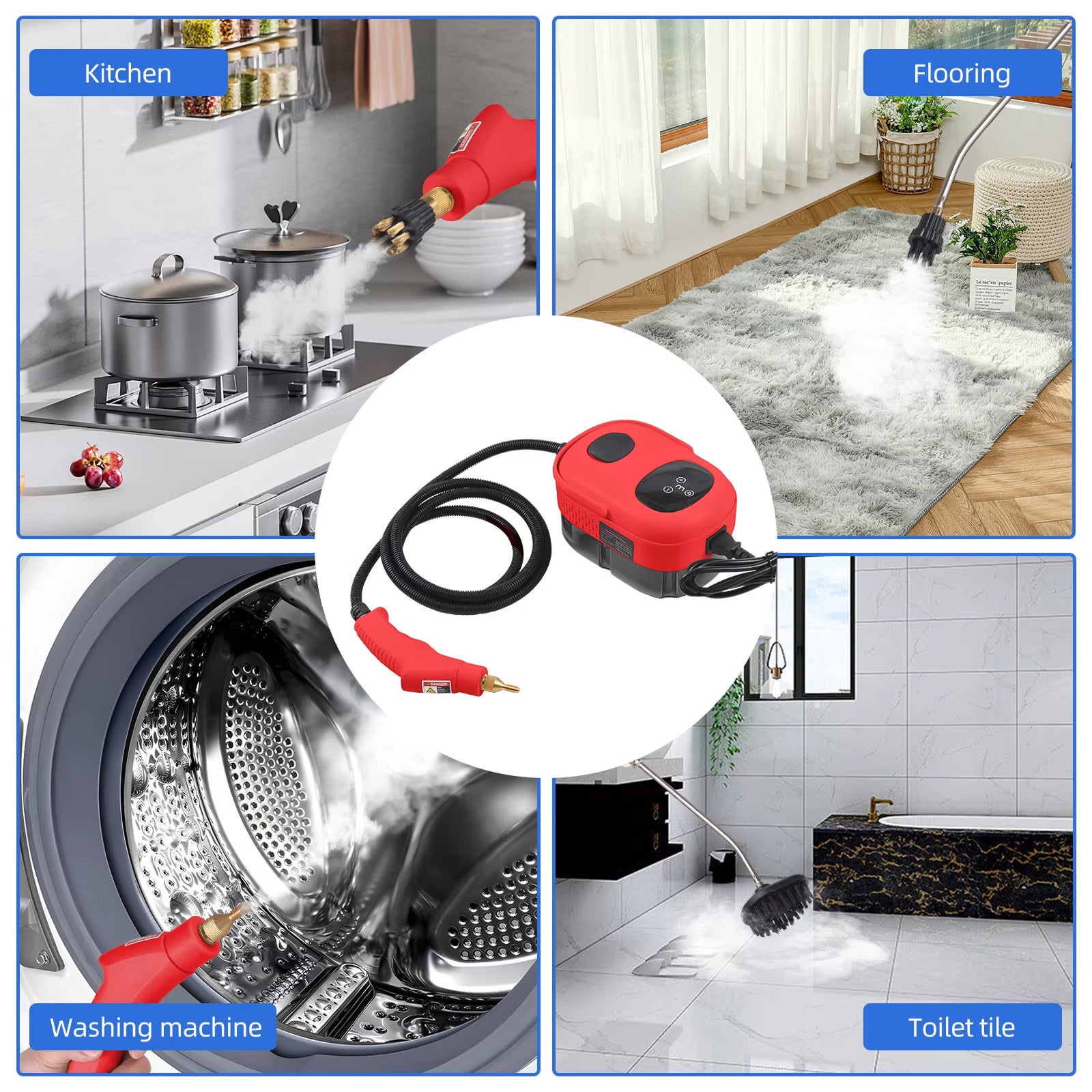Vaporeex Steam Cleaner - Powerful, Chemical-Free Cleaning For Home