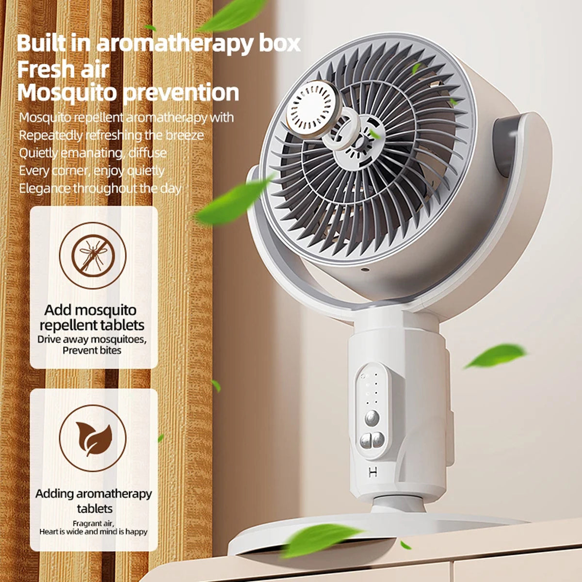 VortixVex Convertible Air Circulator Fan for Whole-Room Cooling
