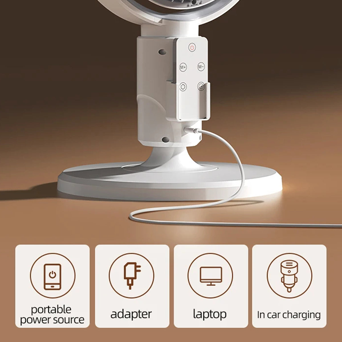 VortixVex Convertible Air Circulator Fan for Whole-Room Cooling